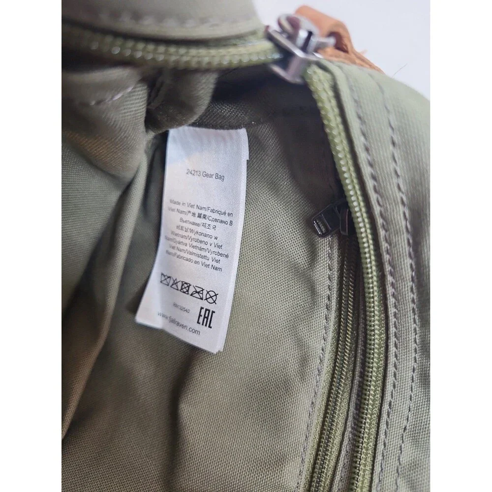 Fjallraven Gear Bag Green 24213 NWT G-1000